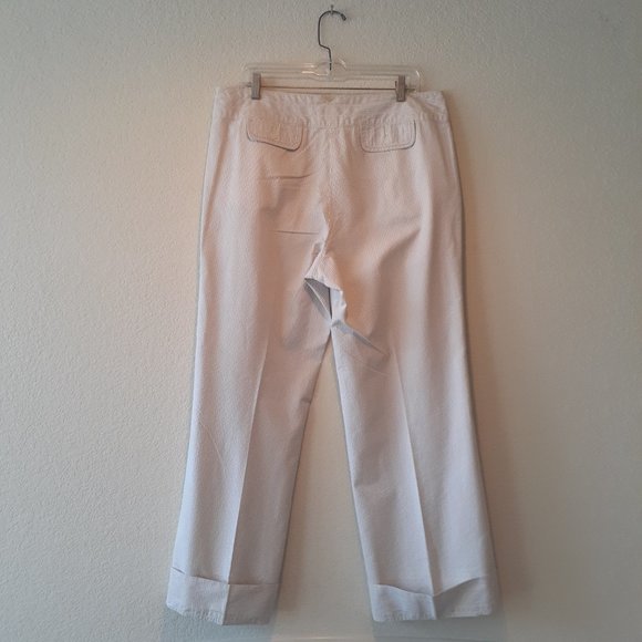 J. Jill Striped Cotton Wide Leg Pants - Picture 13 of 13